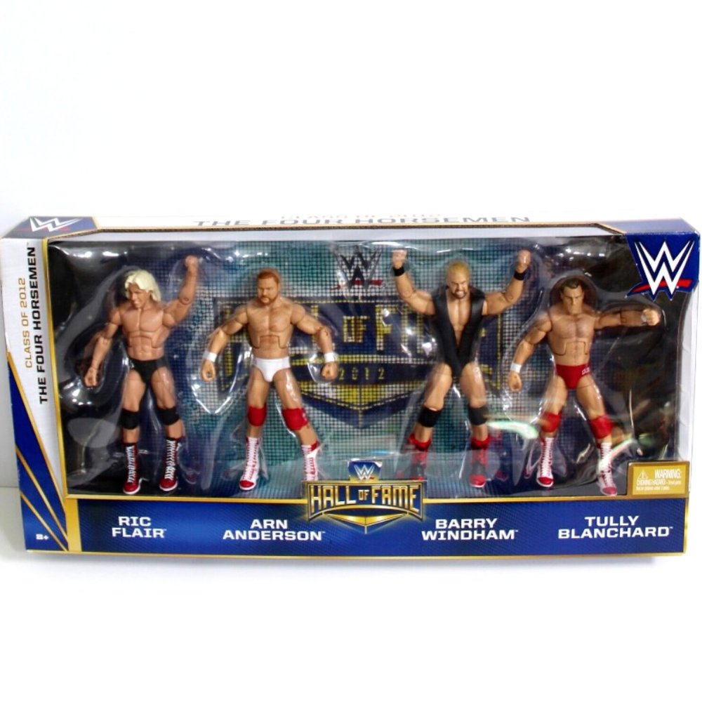 WWE Wrestling Hall Of Fame 4-Pack Figure The Four Horsemen Class Of 2012